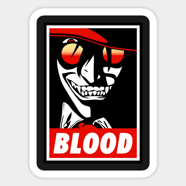 Blood Sticker by karlangas